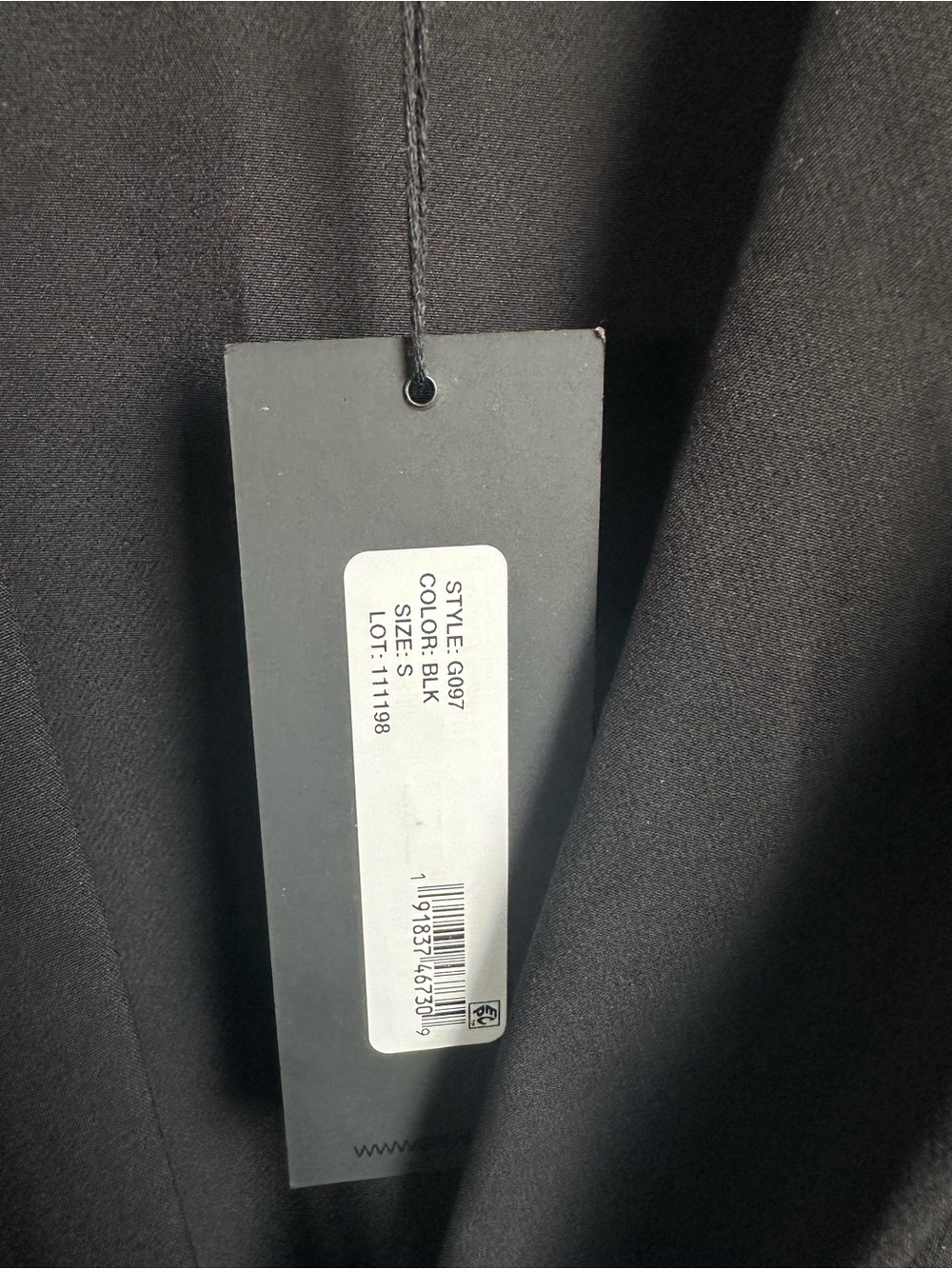 Ghrail Millie Crepe gown, elegant black dress - Picture 3 of 9